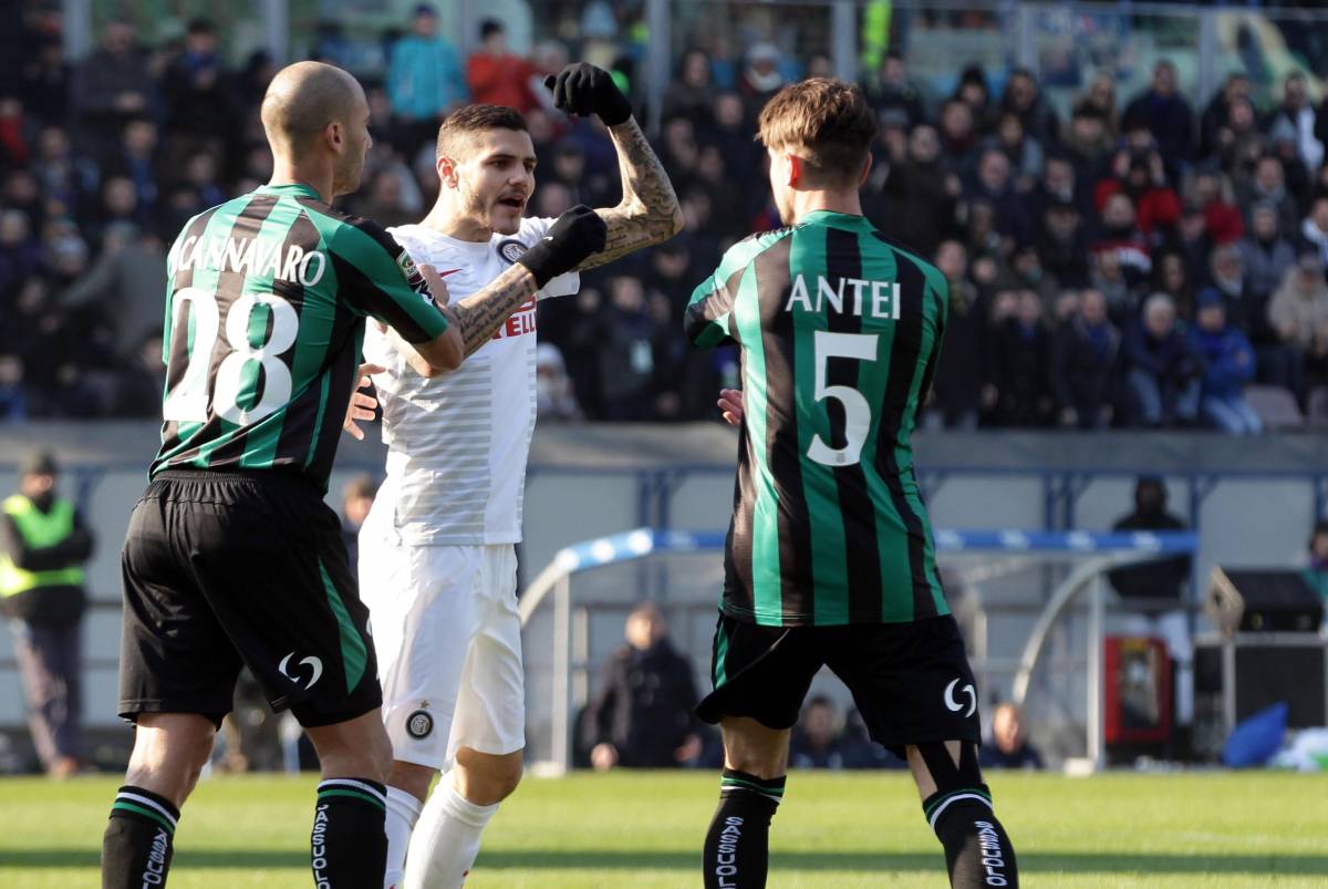 Il Sassuolo travolge l'Inter 