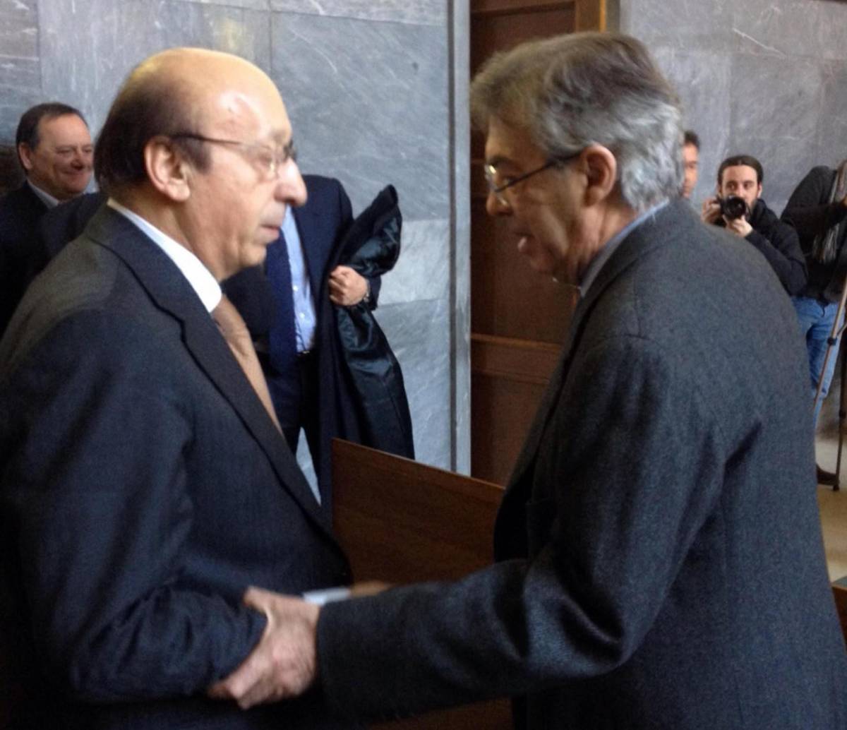 Moratti e Moggi, prove di disgelo in tribunale