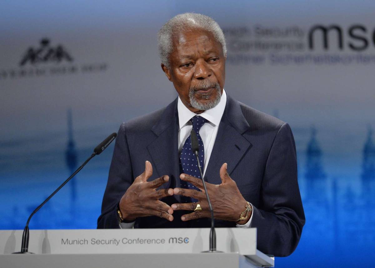 Morto il premio Nobel Kofi Annan, aveva ottant'anni