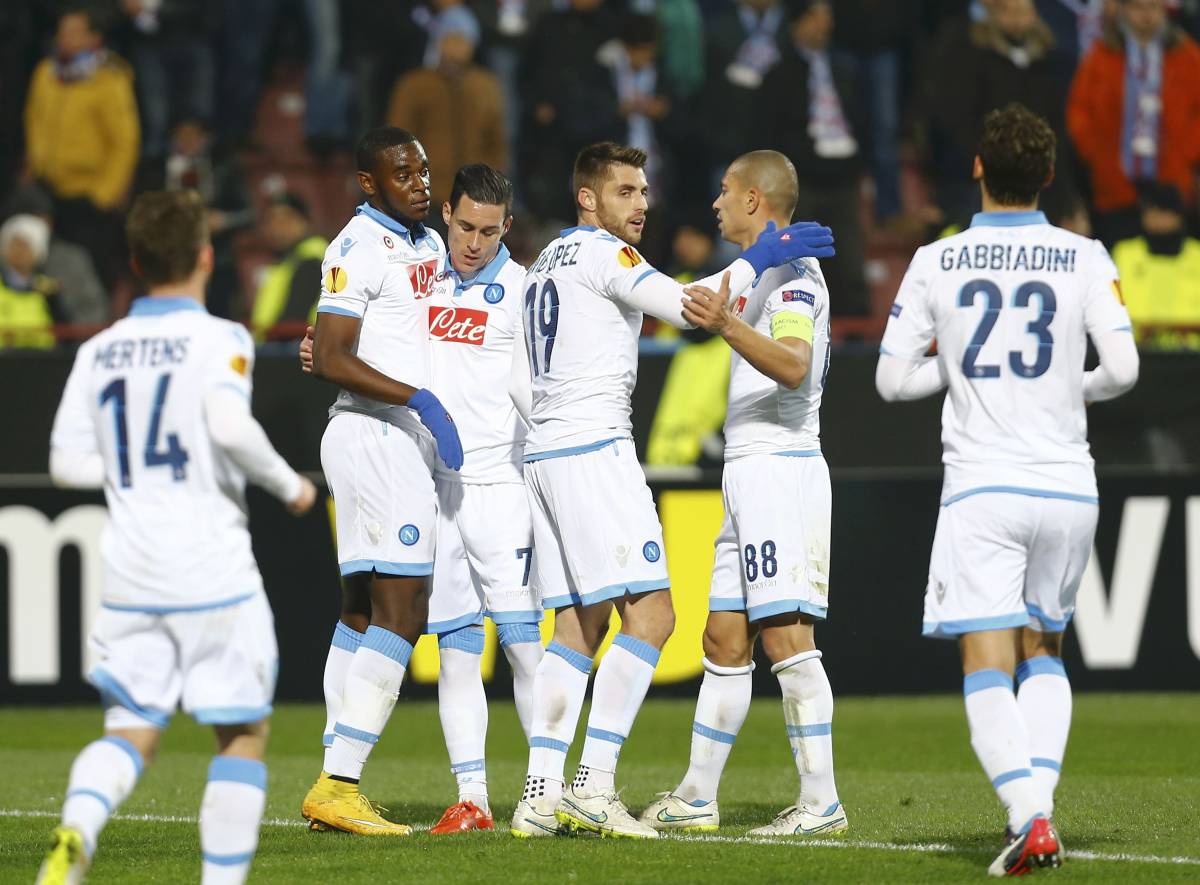 Europa League, Napoli poker col Tabzonspor