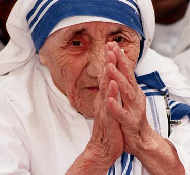"L'hit parade" dei miti giovanili: Madre Teresa surclassa Gesù