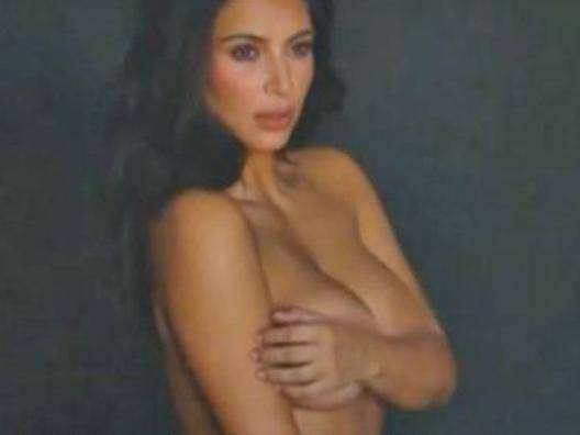 Kim Kardashian di nuovo nuda