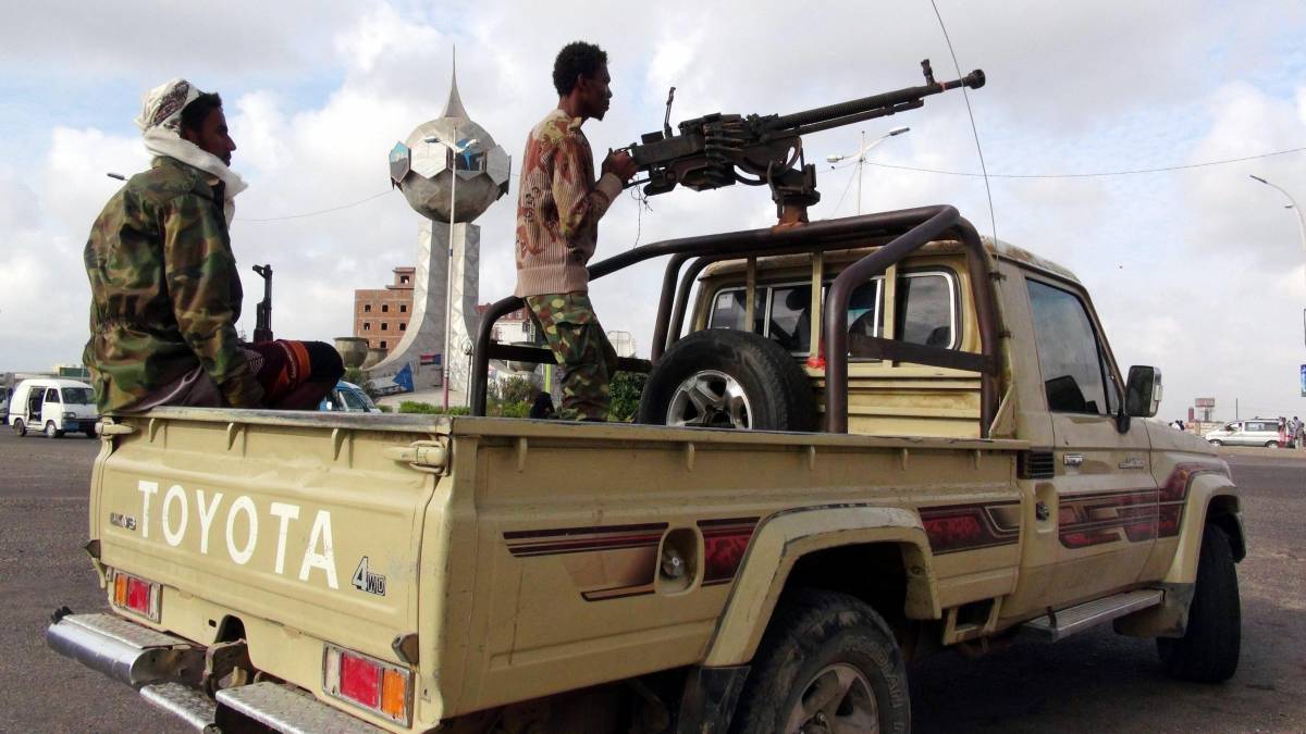 Yemen, i miliziani del presidente Hadi