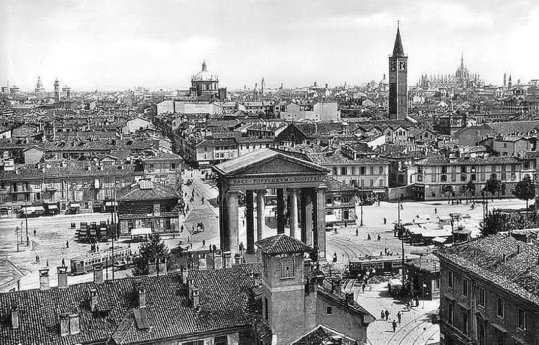 Le barricate al Ticinese Risotti ieri, aperitivi oggi