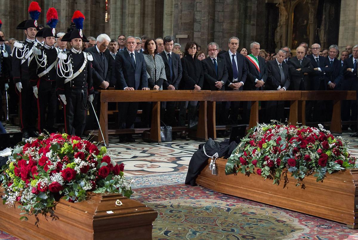 Funerali delle vittime del tribunale. L'arcivescovo Scola: "Giusta pena per Giardiello"