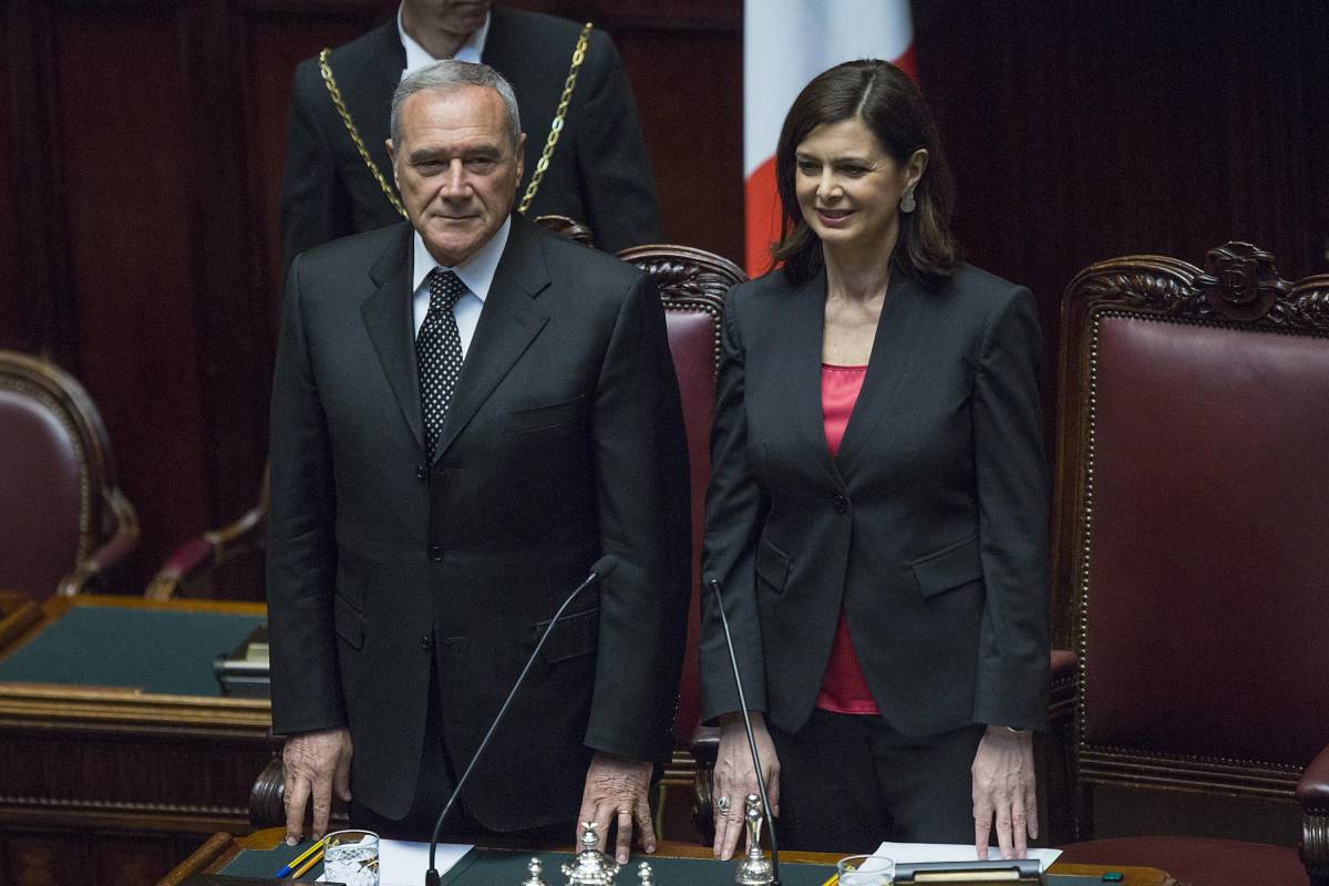 I partigiani alla Camera, Boldrini: "Siete padroni di casa". Ma La Russa: "E i fratelli Mattei?"