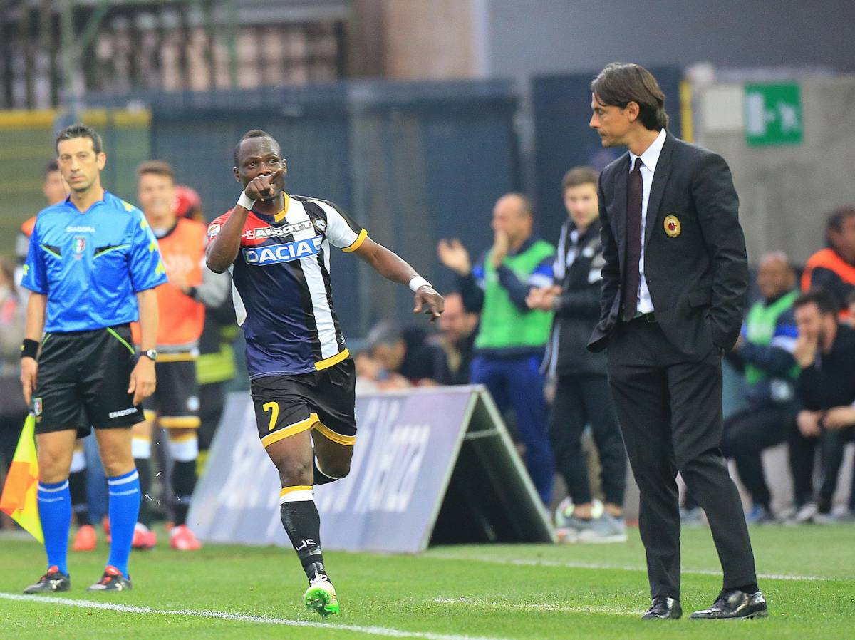 Serie A, Udinese-Milan 2-1