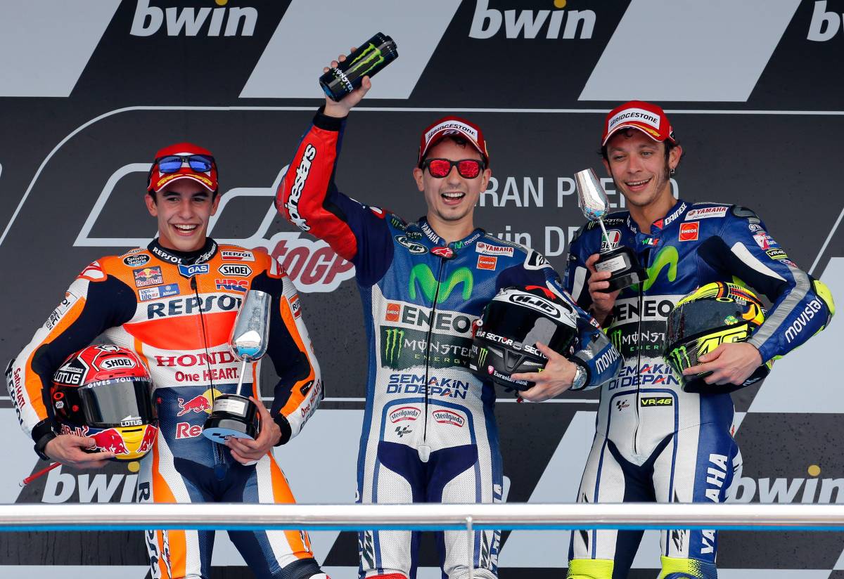 MotoGp, in Spagna vince Lorenzo, terzo Rossi