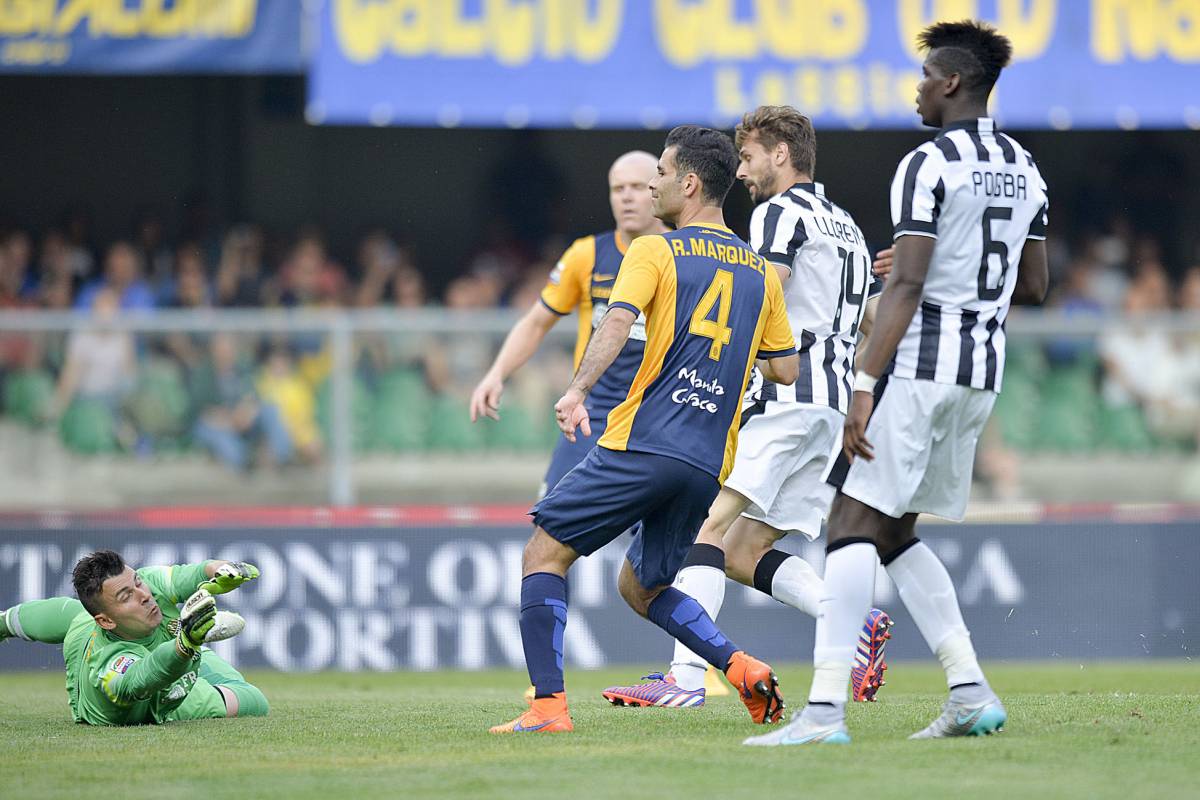 Serie A, Hellas Verona-Juventus 2-2