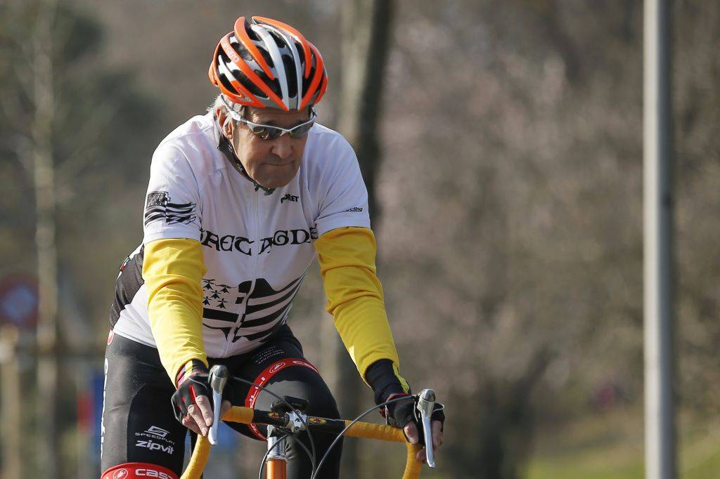 Kerry in bicicletta (foto d'archivio)