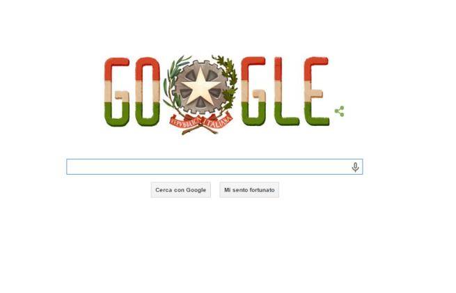 Google festeggia l'Italia, ma sbaglia bandiera