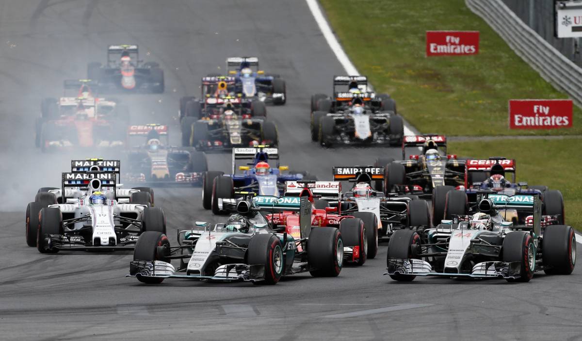 Gp Austria: vince Rosberg, dietro Hamilton. Quarto Vettel