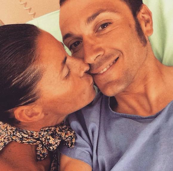 Ivan Basso e la fidanzata Micaela Beretta in una foto postata oggi su Instagram