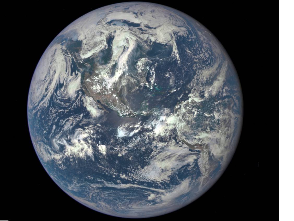 La Terra vista dallo spazio: lo scatto da un milione di miglia