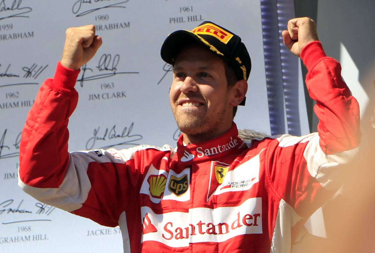 Vettel e la F1 tra pizze e... pupazzi