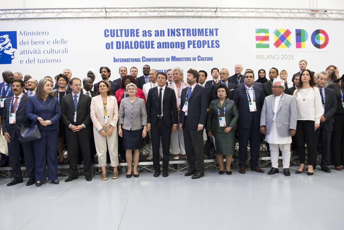 La Conferenza internazionale dei Ministri della Cultura dei Paesi aderenti ad Expo 2015