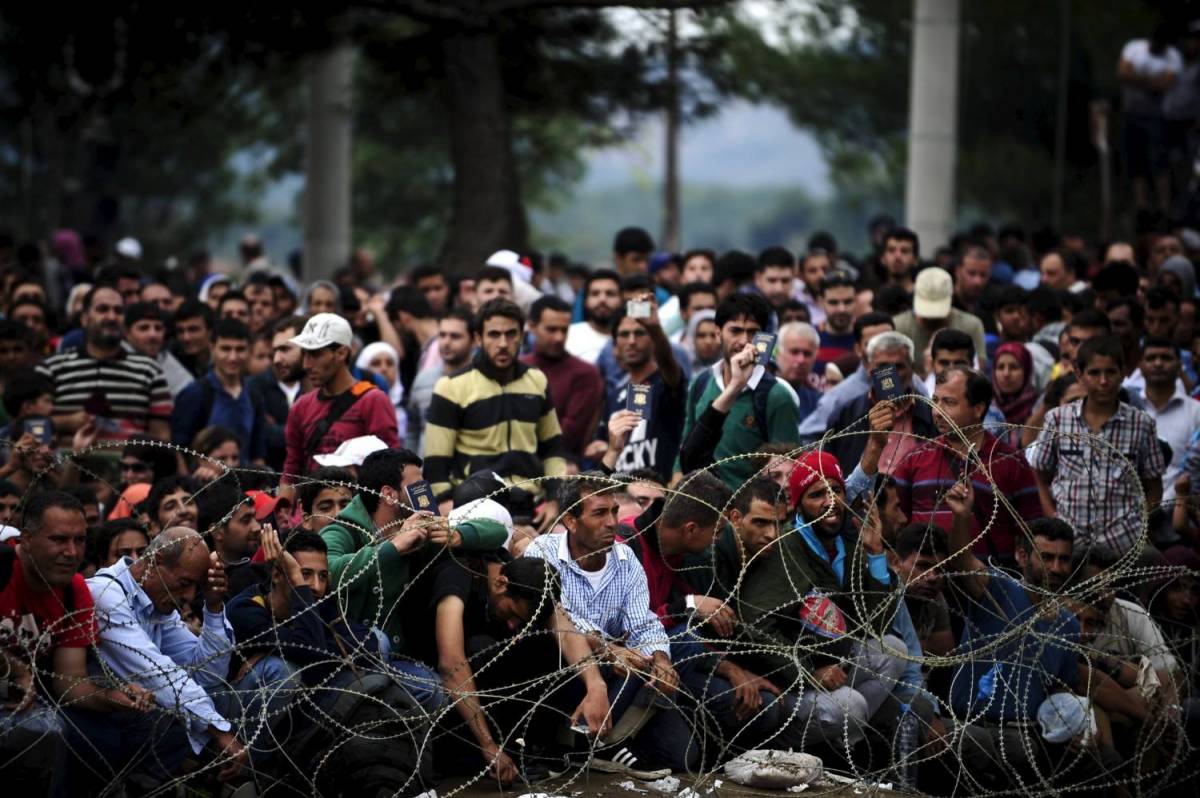 Ottomila profughi in Serbia in 24 ore