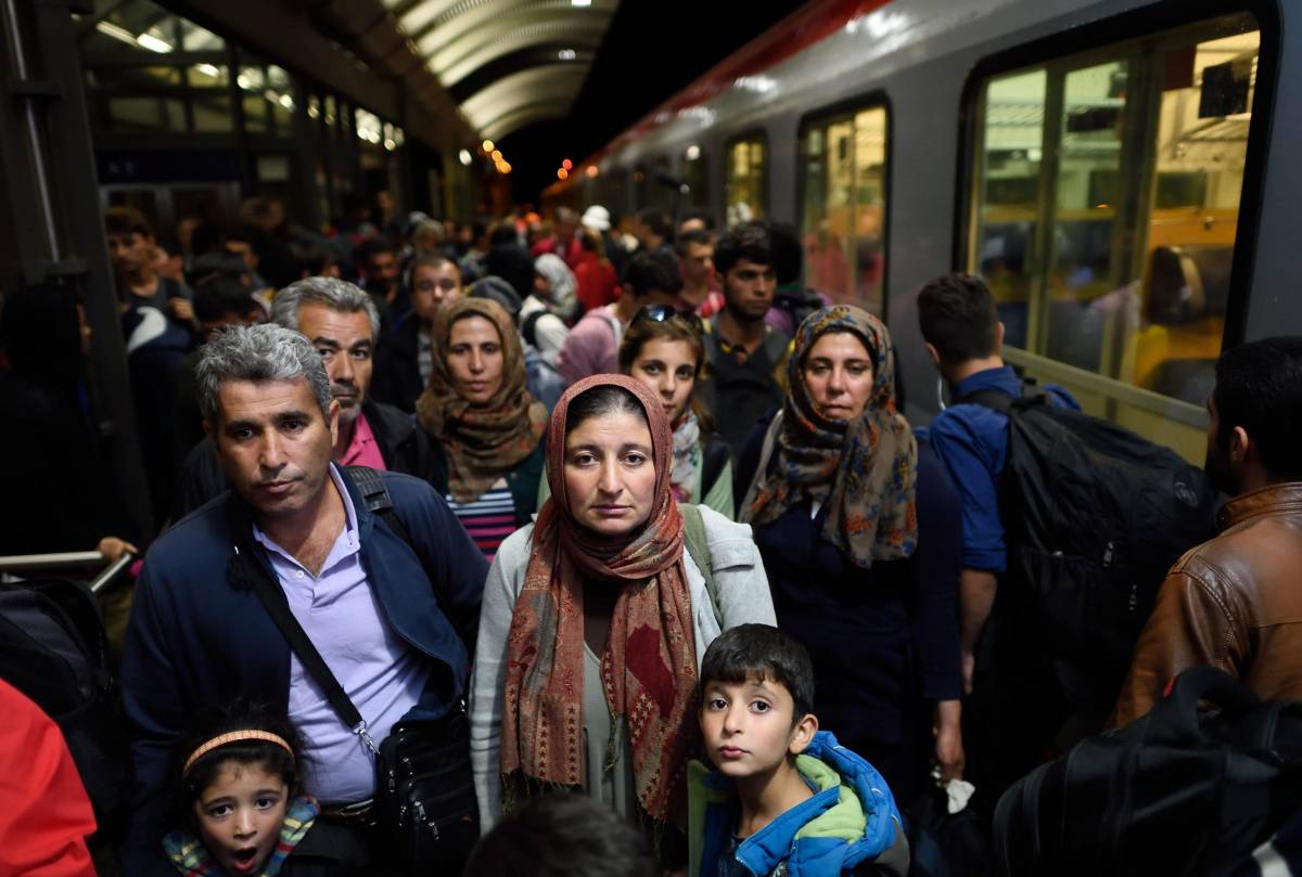 Un treno austriaco carico di migranti arriva in Germania