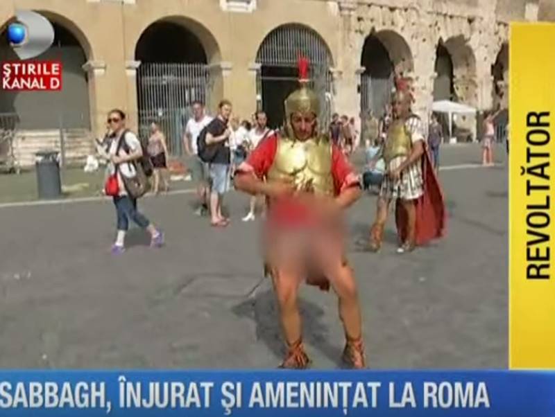 Tv romena: "Un centurione ci ha truffati e ha mostrato le sue parti intime"