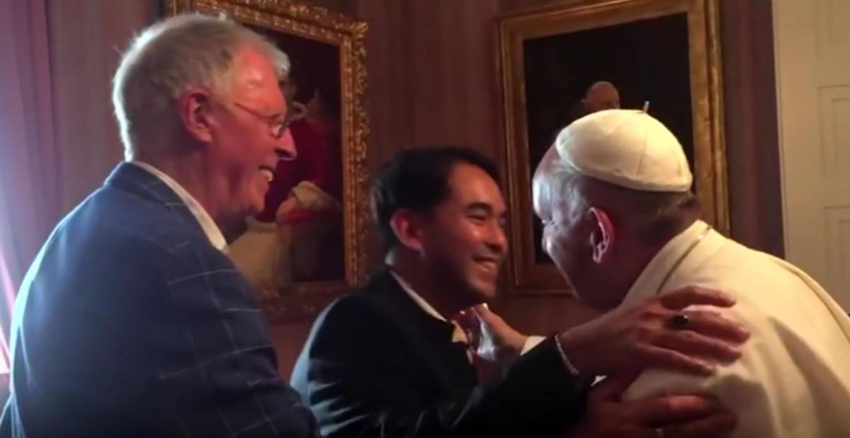 Negli Usa il Papa ha incontrato una coppia gay