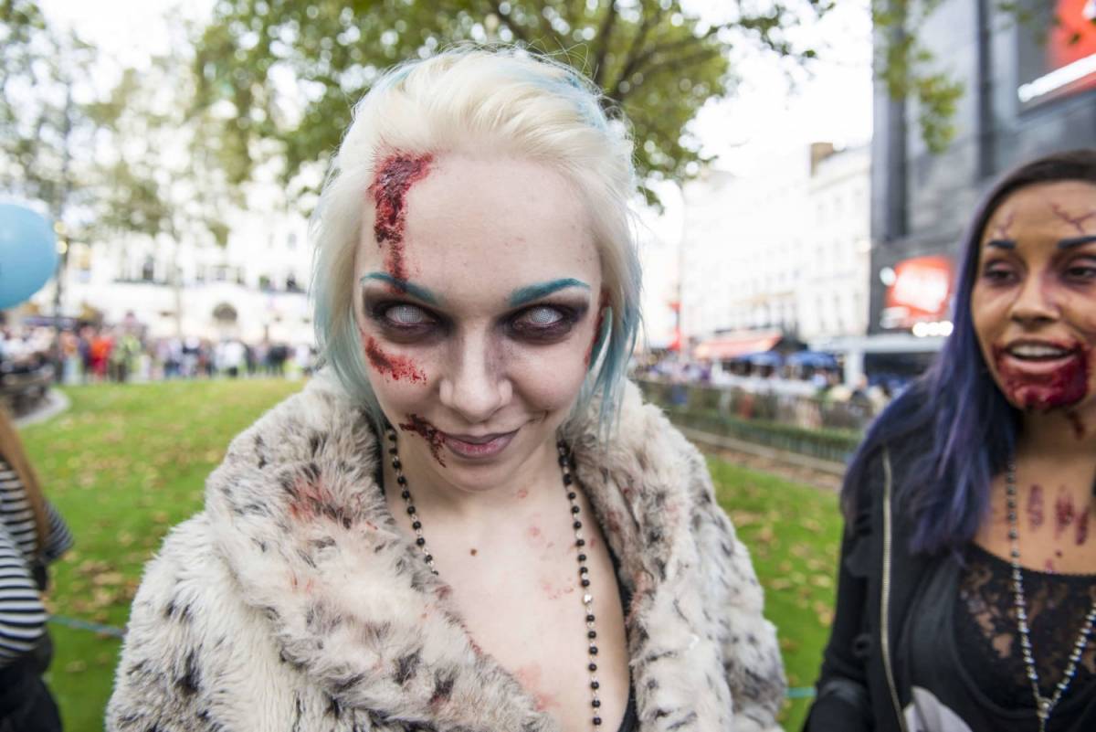 Londra da brivido per il World Zombie Day
