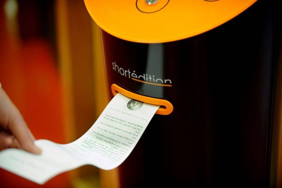 Nelle metro francesi arrivano i distributori automatici di racconti