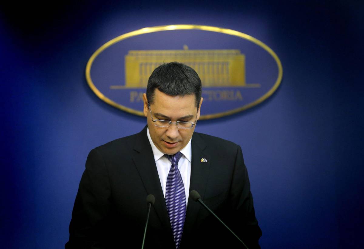Il primo ministro della Romania, Victor Ponta
