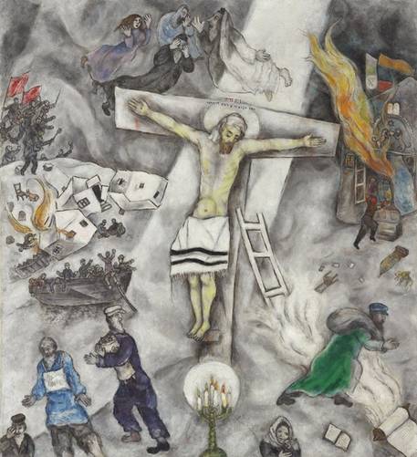 La "Crocifissione bianca" di Marc Chagall