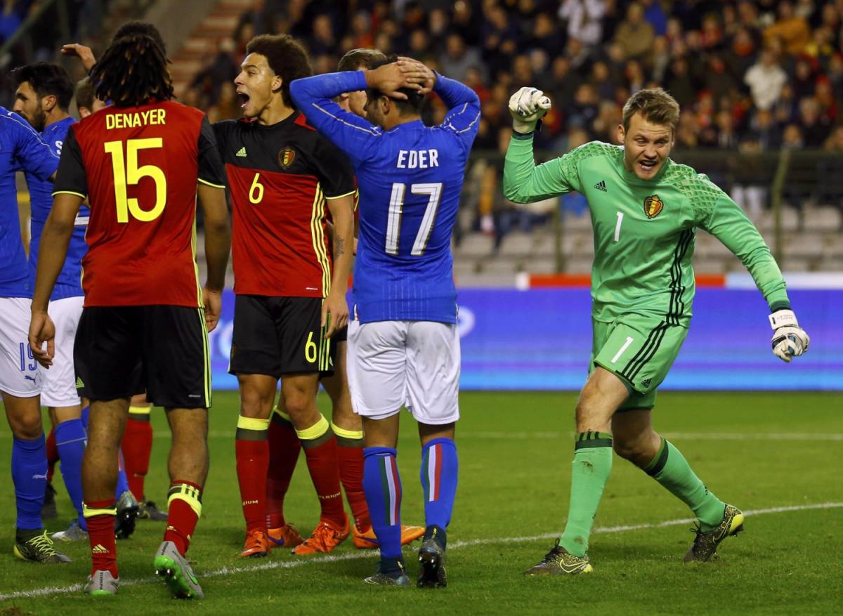 Belgio capoclasse  L'Italia dura poco e prende la lezione