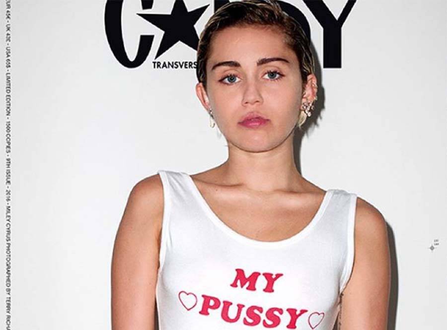 Miley Cyrus nuda su Candy Magazine