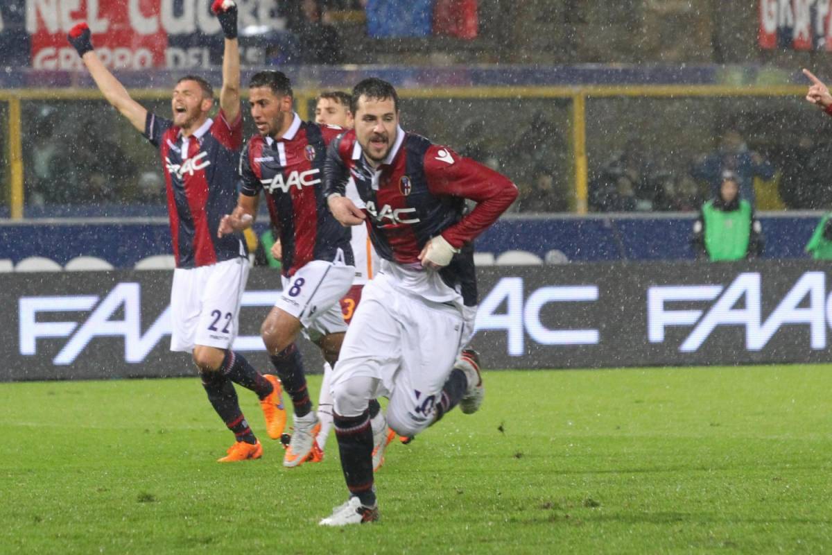 Mattia Destro ha segnato il suo secondo gol alla Roma da ex
