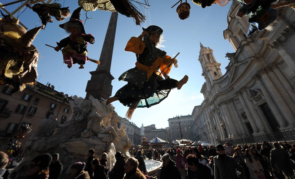 Roma, piazza Navona a numero chiuso per le feste di Natale
