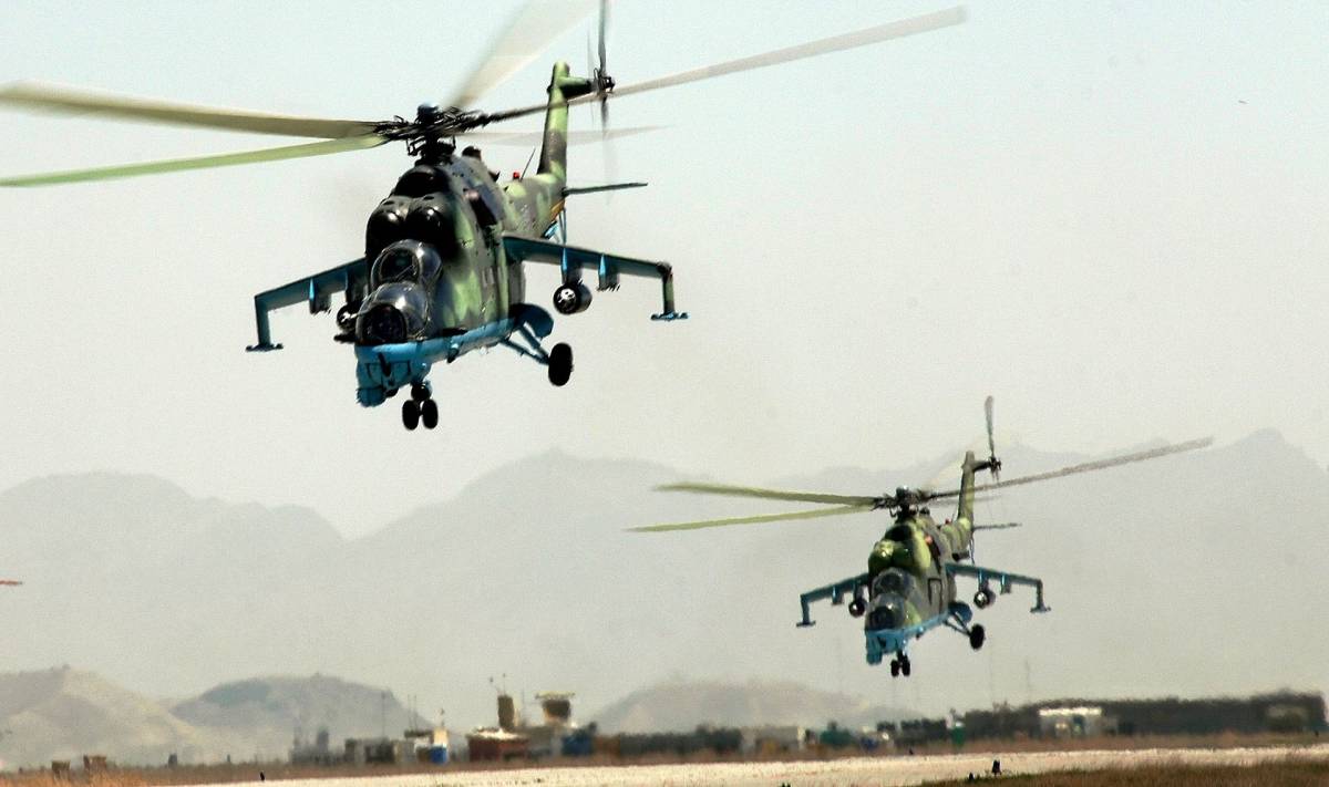 Russia, elicotteri protetti da uno scudo elettronico