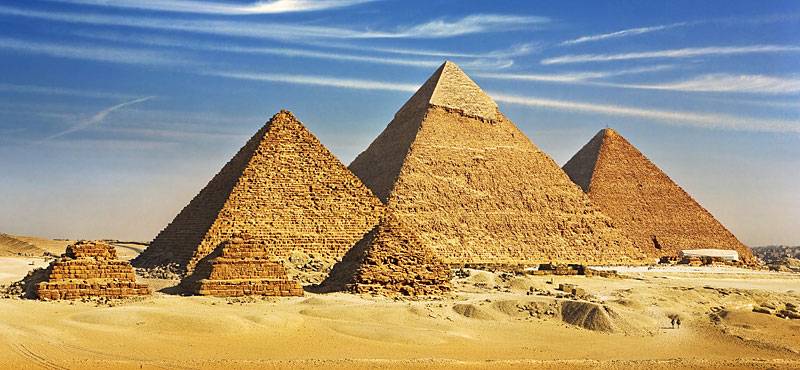 Scoperte due nuove camere nella piramide di Cheope