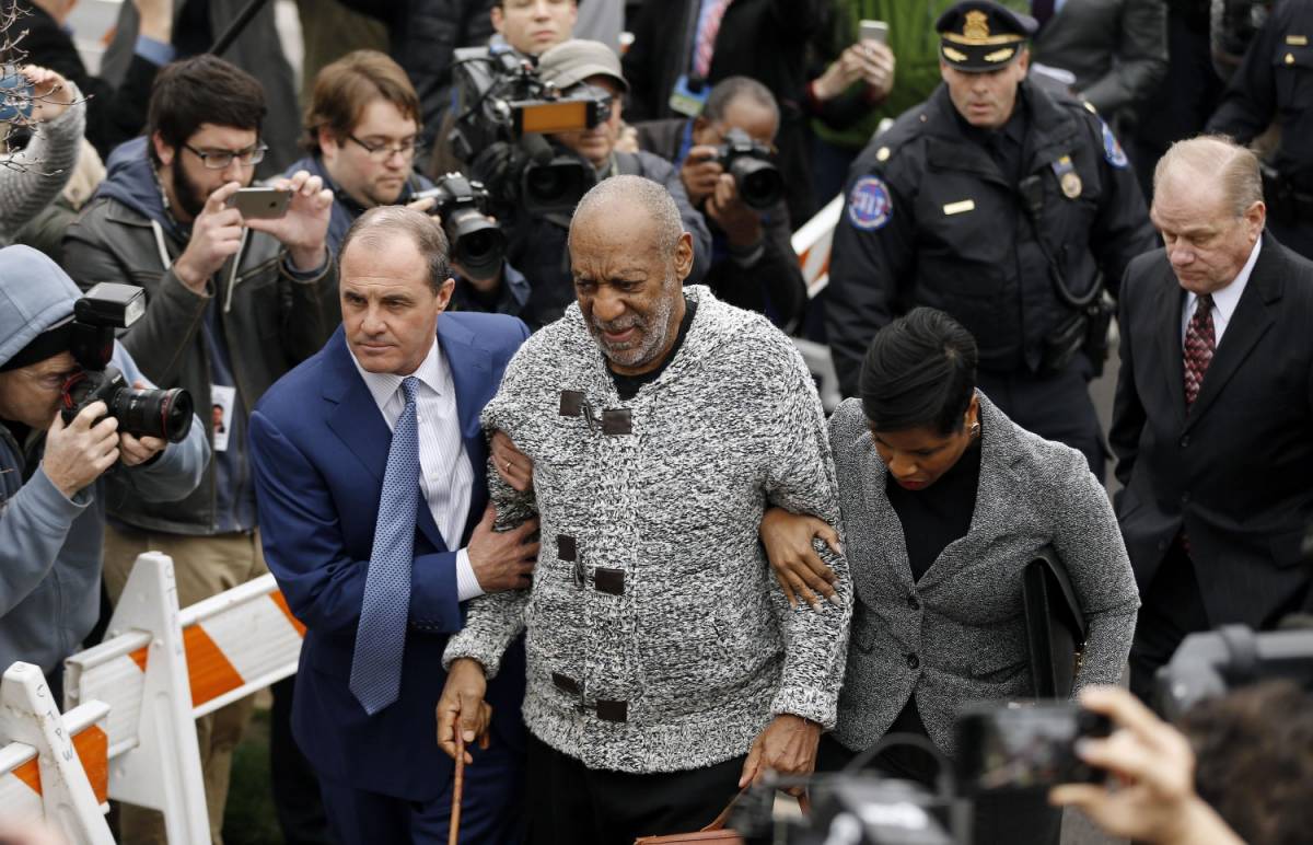Bill Cosby colpevole di stupro Cauzione di 1 milione dollari