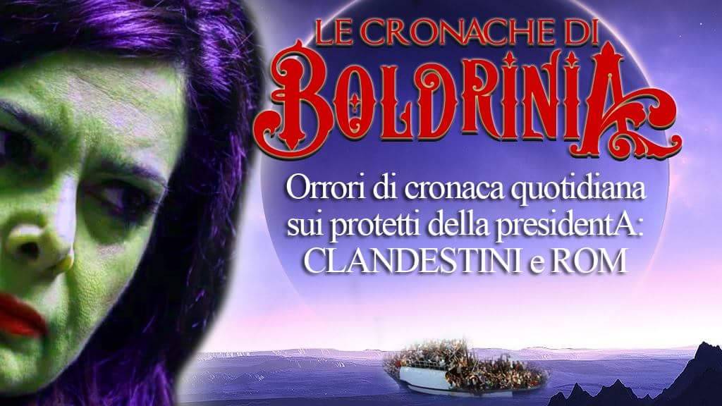 "Le cronache di Boldrinia": tutti i crimini di rom e immigrati