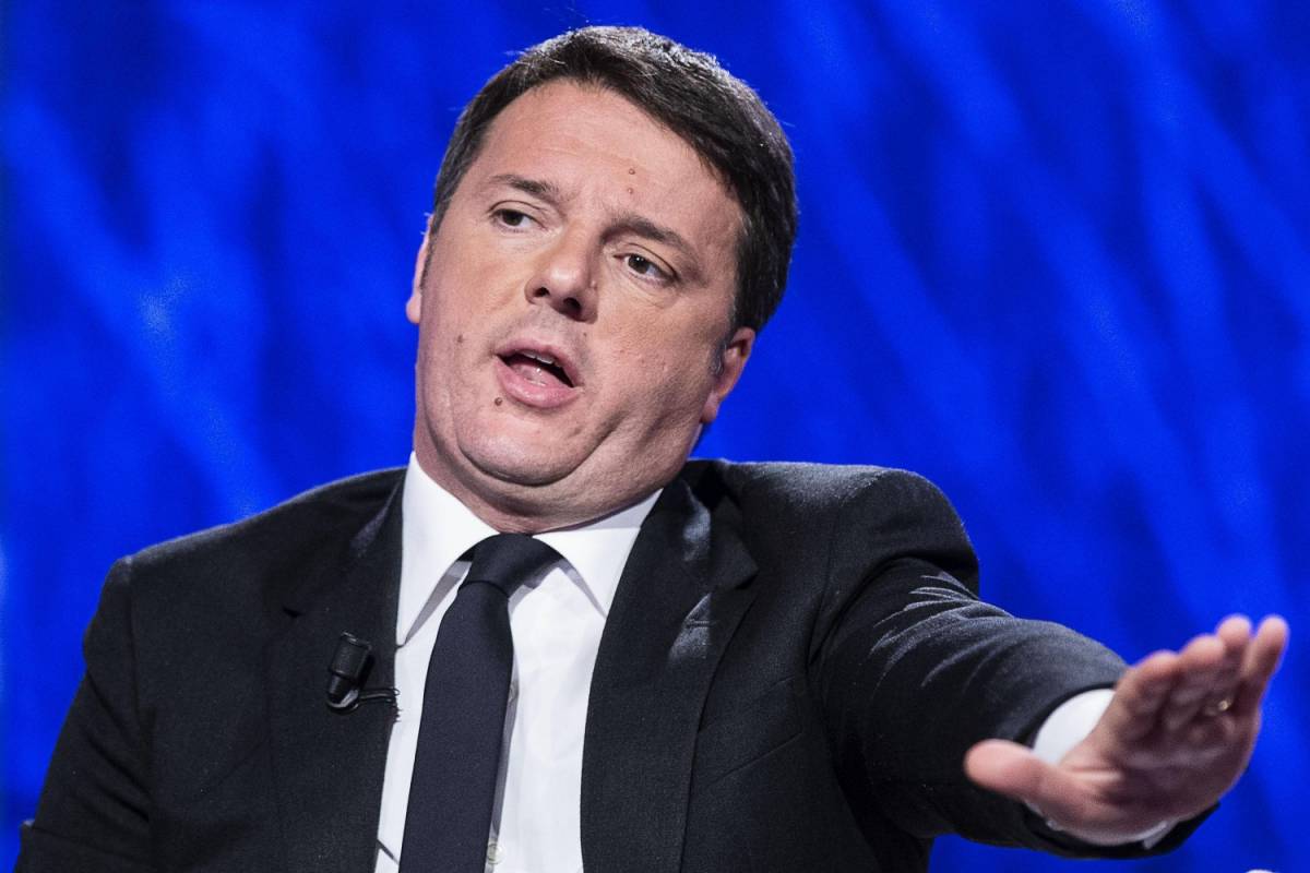 Renzi, doppio mento su Panorama
