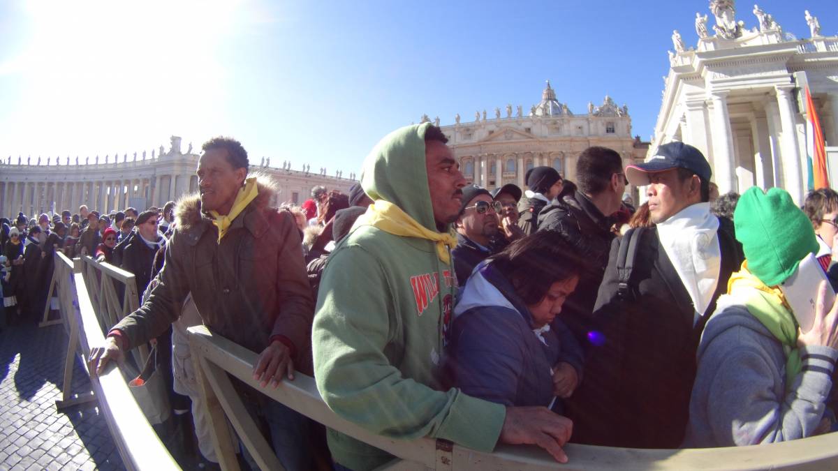 Giubileo dei Migranti, migliaia di profughi da Papa Francesco
