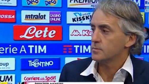 Mancini: "Sarri mi ha insultato"