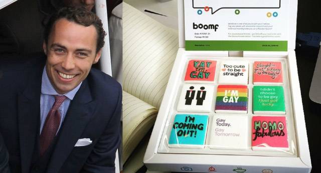Il fratello di Kate Middleton vende dolcetti che aiutano i gay a fare coming out