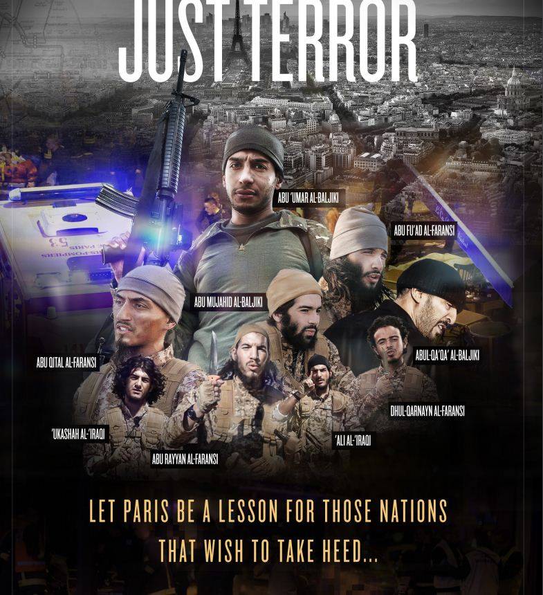 Il ricordo dello Stato Islamico al commando dell'attacco di Parigi
