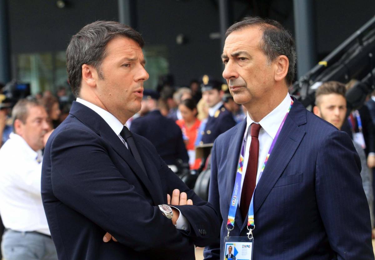 Renzi esulta per Sala ​Ma è una vittoria a metà