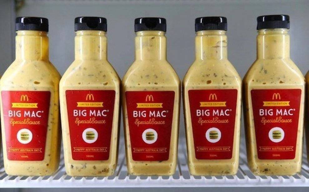 McDonald's mette all'asta la salsa Big Mac. E il prezzo è da capogiro