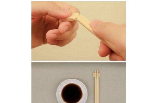 Ecco a cosa serve l'estremità delle bacchette per il sushi