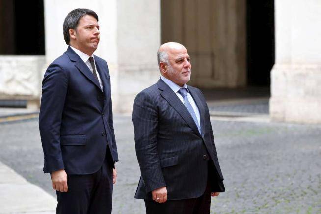 Gaffe di Renzi: "Onore al presidente dell'Iran". Ma è il premier irakeno