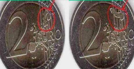 I due euro falsi: cosa cambia nella mappa sulla moneta