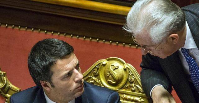 Renzi ora accusa Monti ​"Dai tecnici solo disastri"