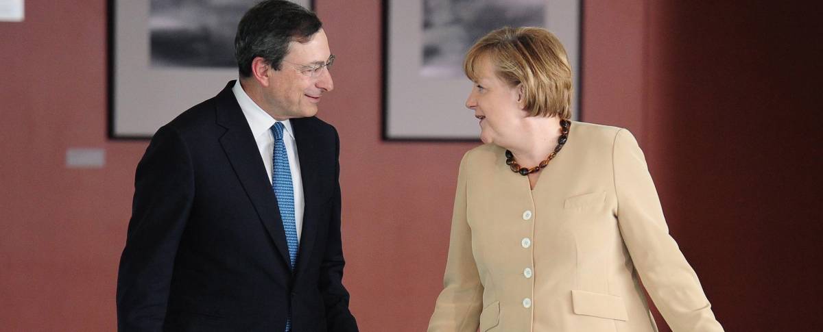 Merkel vuole togliere poteri a Draghi per speculare sul debito italiano