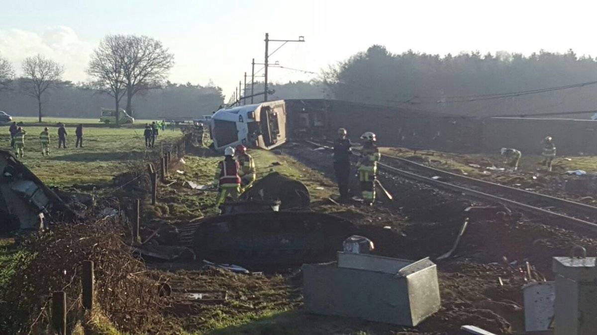 Olanda, deraglia un treno: un morto e dieci feriti