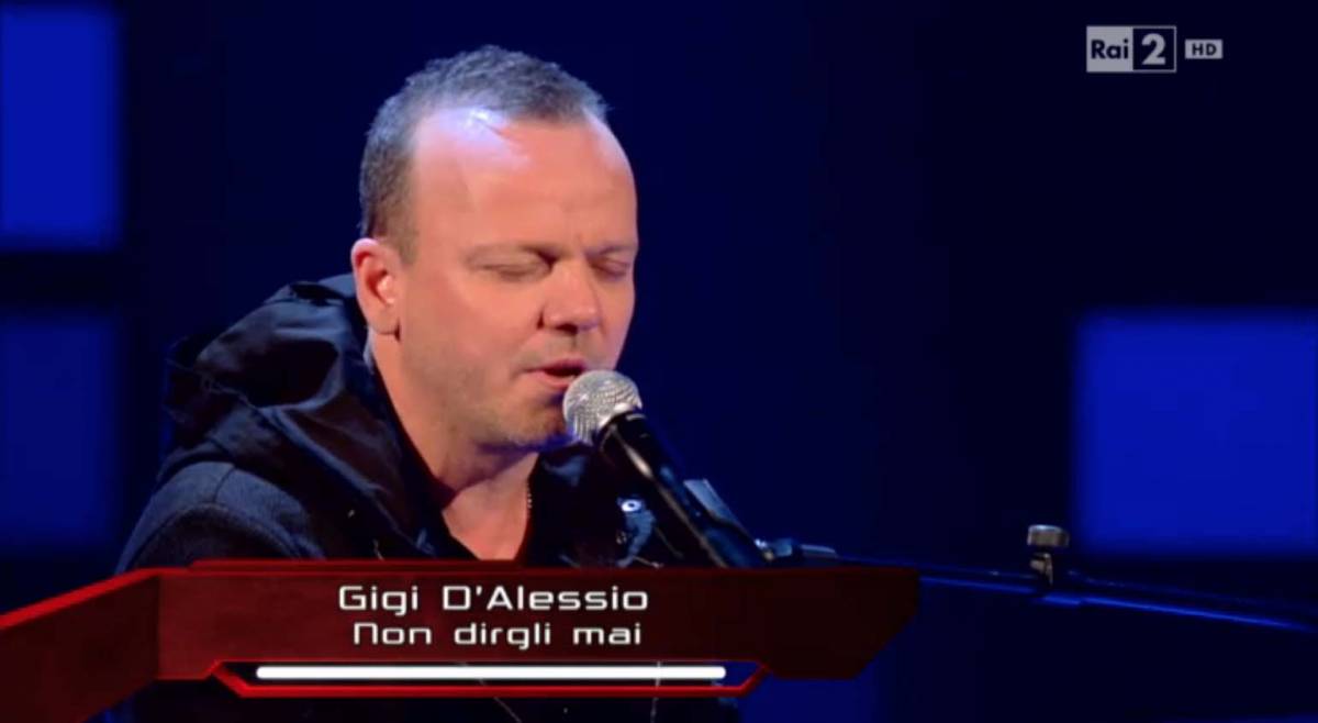 Gigi D'Alessio, compleanno con audizione a The Voice of Italy 4